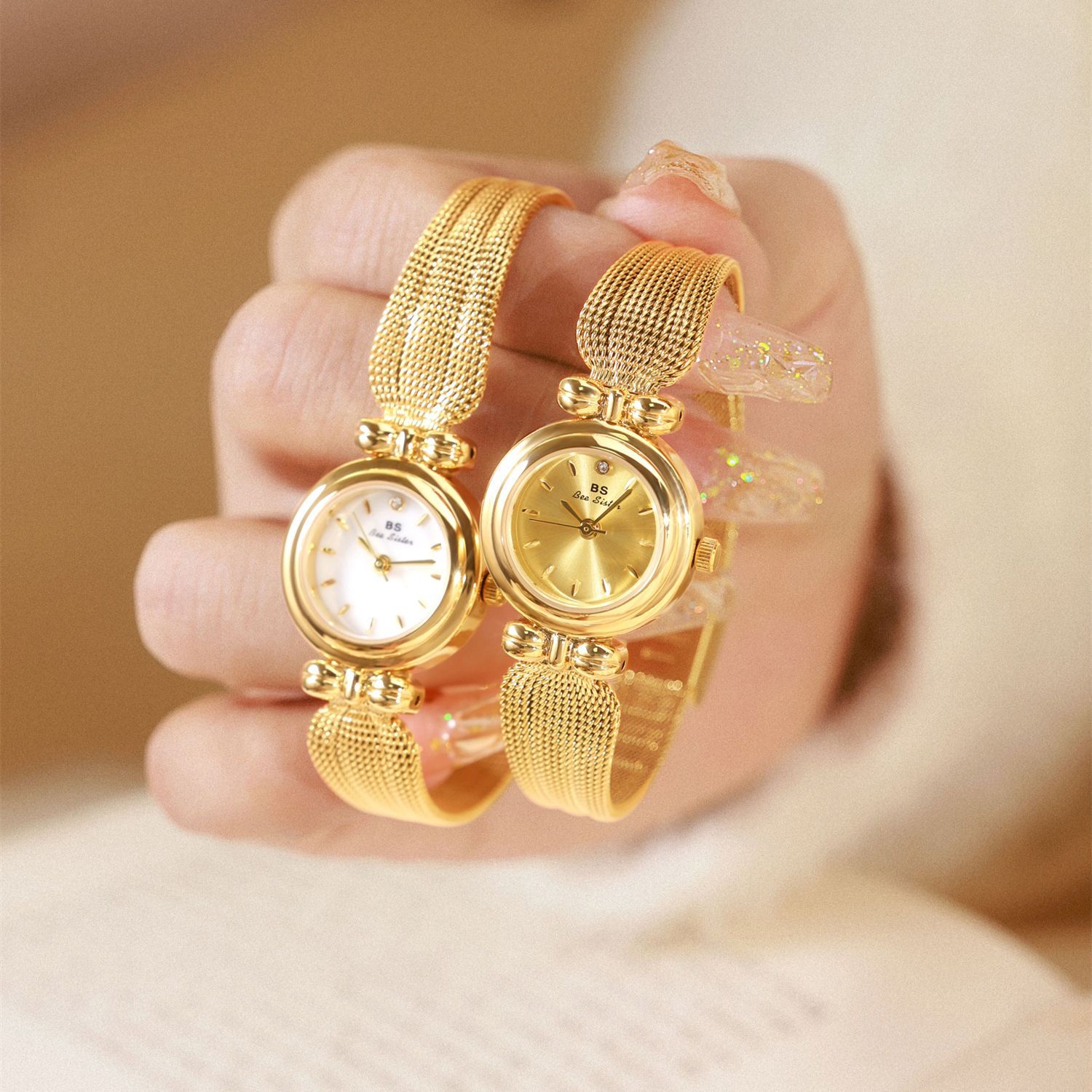 High Jewelry Watches - Women Watch High-End Temperament Retro Wheat