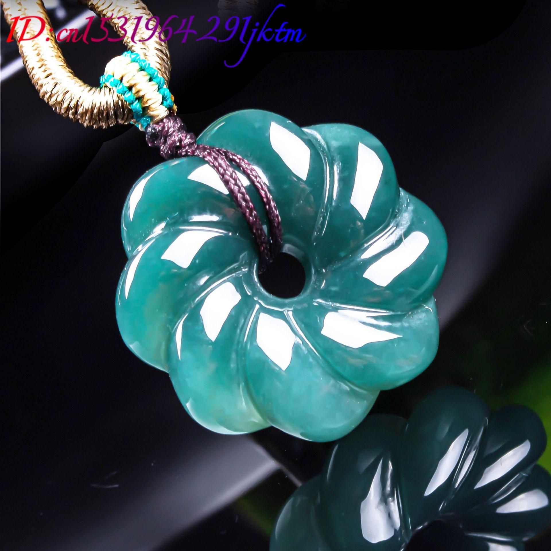 Natural Burmese Jadeite Flower - Jewelry & Watches Ltd 评论和价格