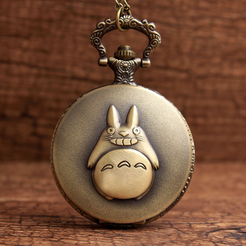 Anime My Neighbor Totoro Merch - Vintage Pocket Watch 评论和价格