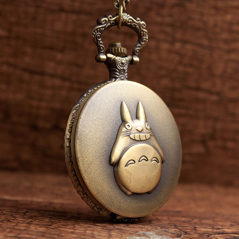 Anime My Neighbor Totoro Merch - Vintage Pocket Watch 评论和价格
