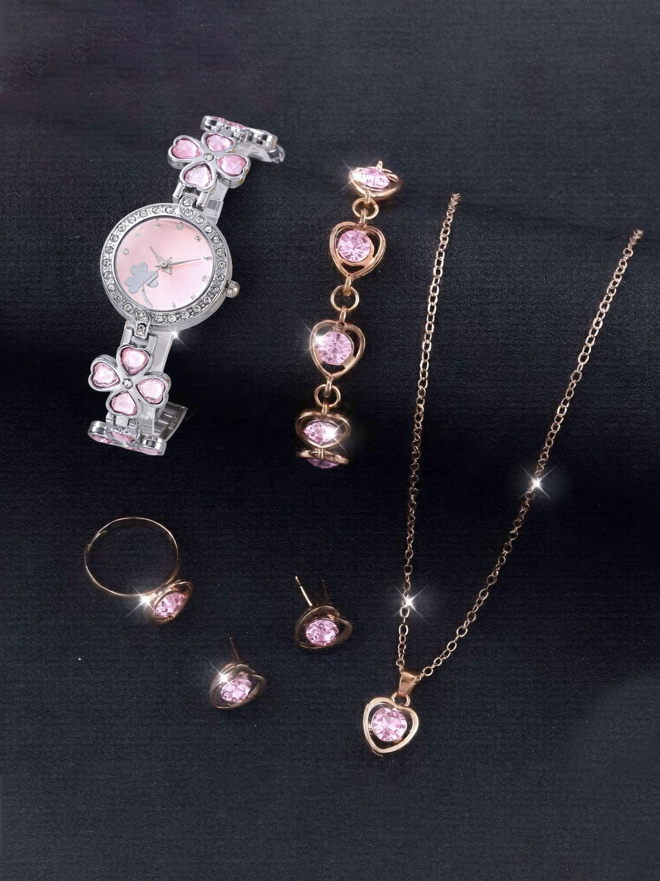 Elegant Ladies Purple Clover D - Jewelry Watches For Ladies 评论和价格