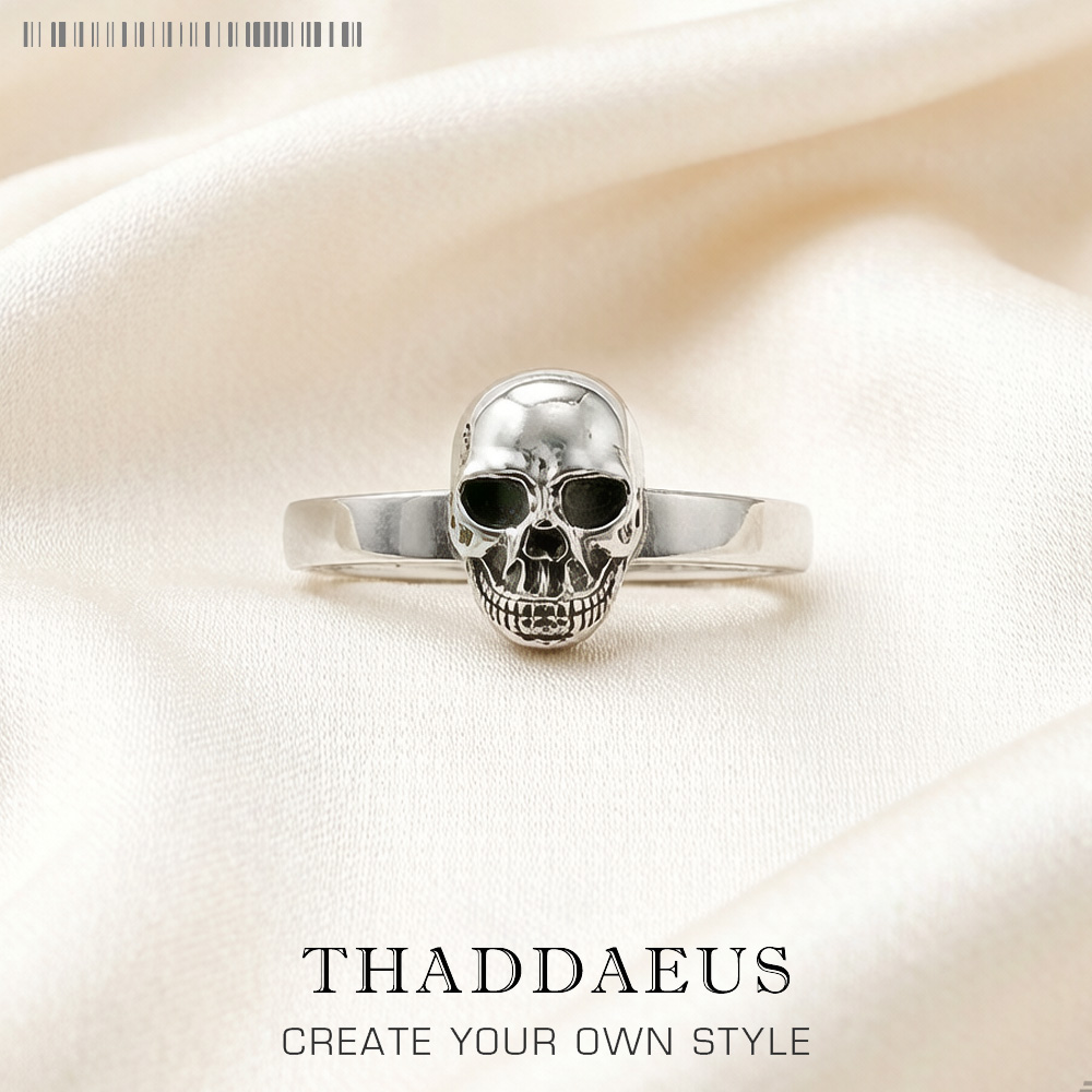 Ring Skull Europe Rebel Steet  - Gothic Skull Ring 评论和价格