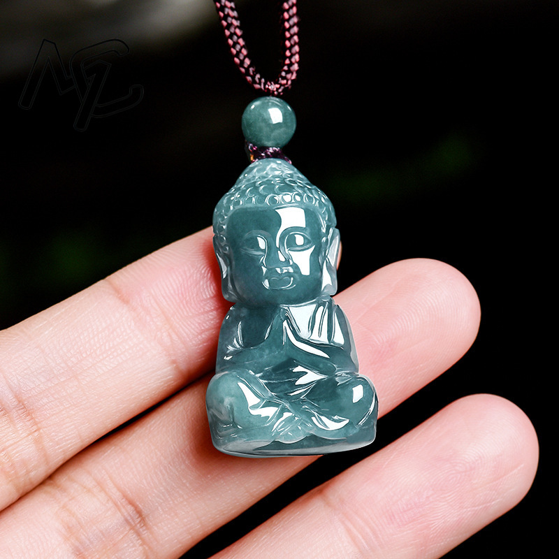 Natural Real Emerald Jade Blue - Jewelry & Watches Ltd 评论和价格