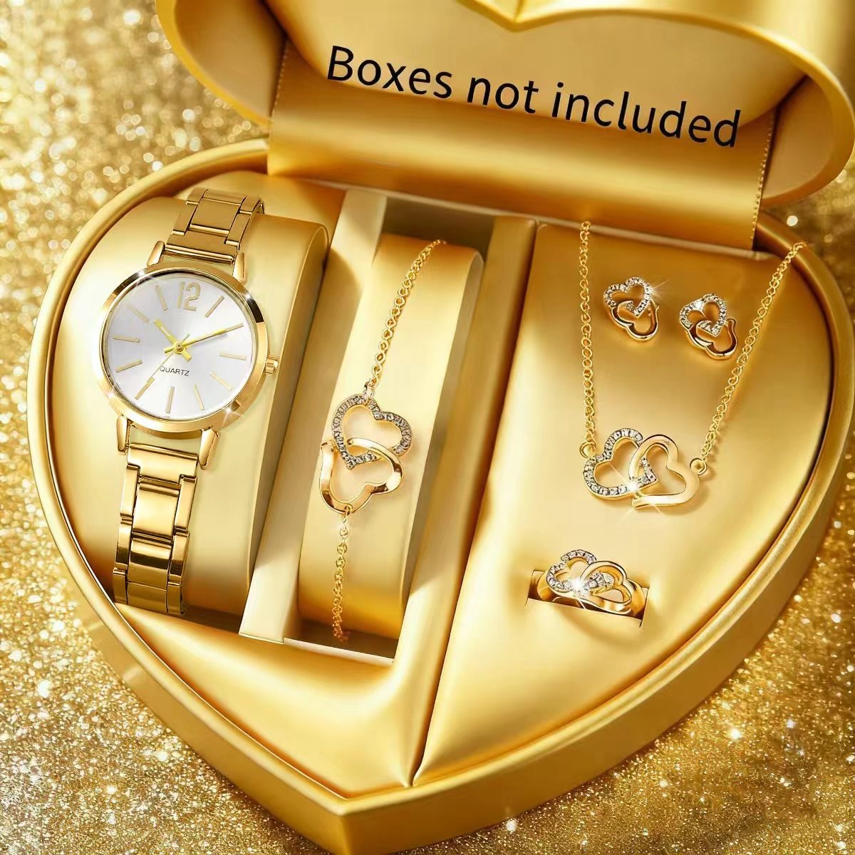 6PCS Fashion Women's Quartz Wa - Jewelry Watches For Ladies 评论和价格
