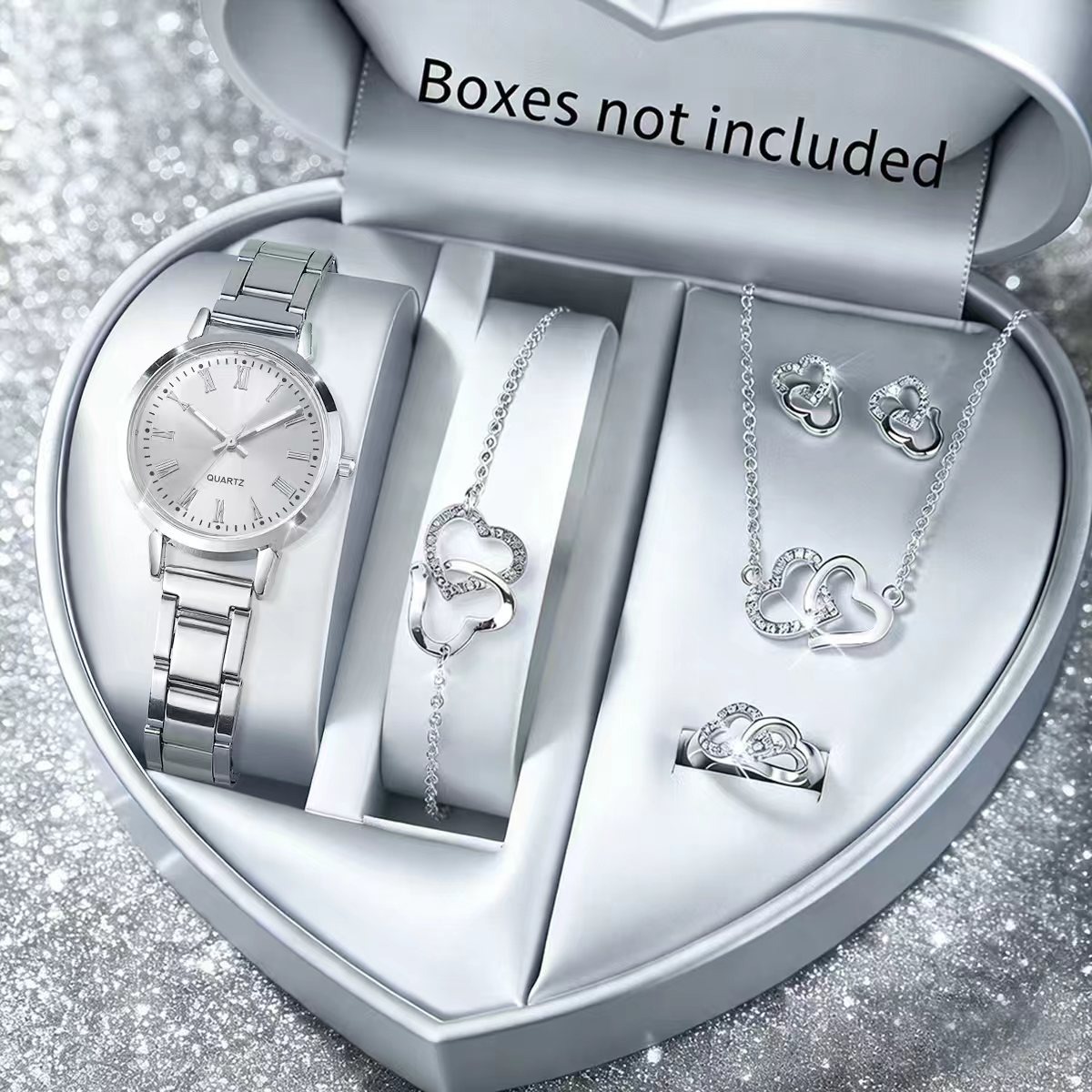 6PCS Fashion Women's Quartz Wa - Jewelry Watches For Ladies 评论和价格