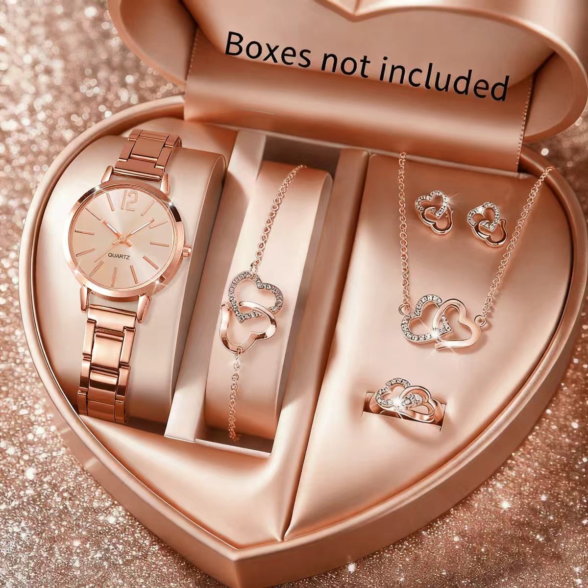 6PCS Fashion Women's Quartz Wa - Jewelry Watches For Ladies 评论和价格