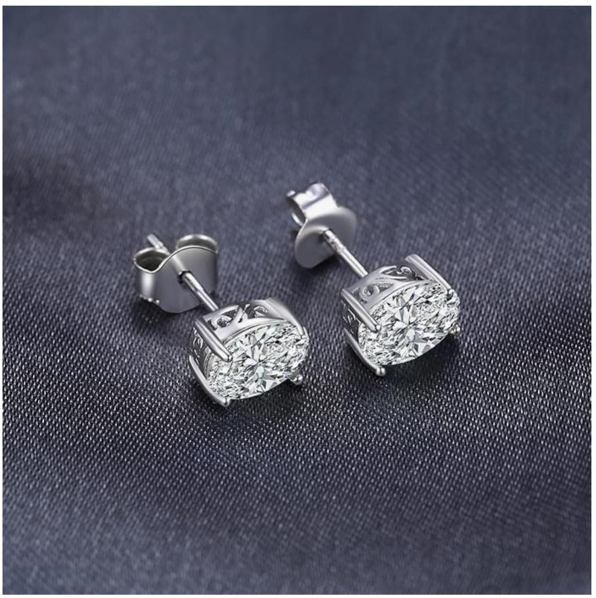 14K gold physical real gold la - Diamond Stud Earrings 评论和价格