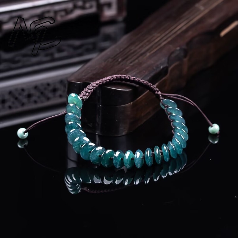 Natural Real Emerald Blue Wate - Jewelry & Watches Ltd 评论和价格