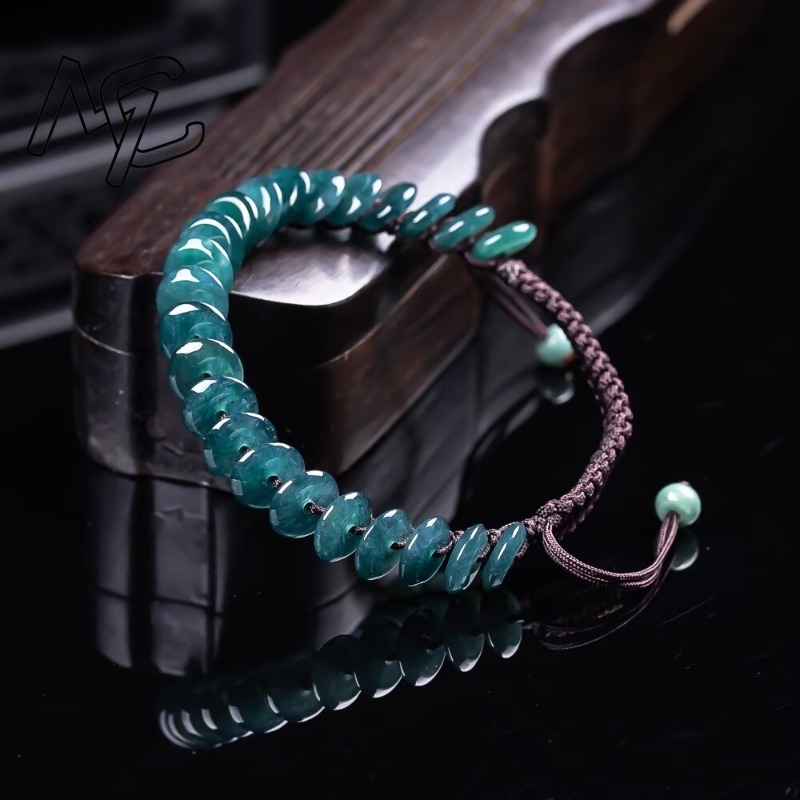 Natural Real Emerald Blue Wate - Jewelry & Watches Ltd 评论和价格