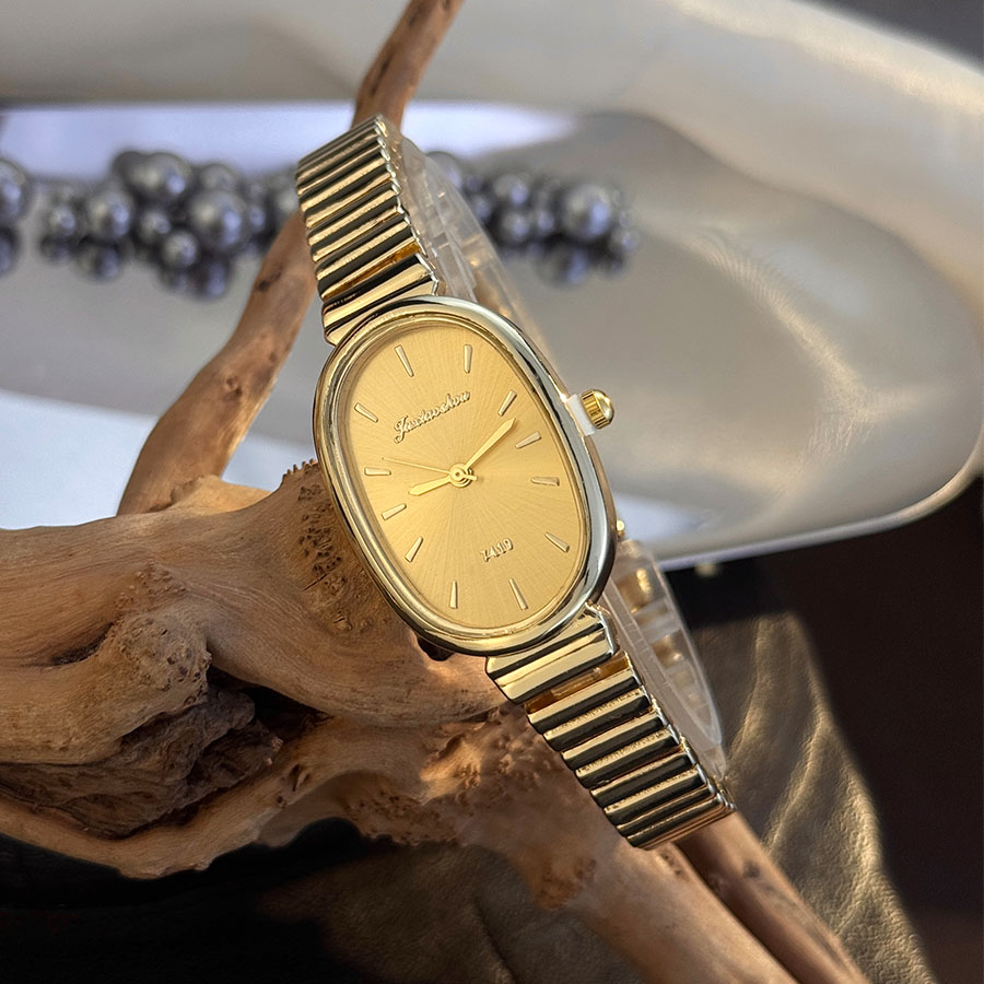 New Golden Retro Fashion Ladie - High Jewelry Watches 评论和价格