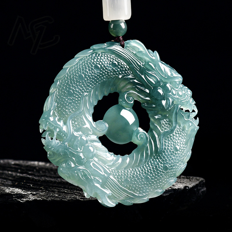 Natural Real Emerald Blue Wate - Jewelry & Watches Ltd 评论和价格