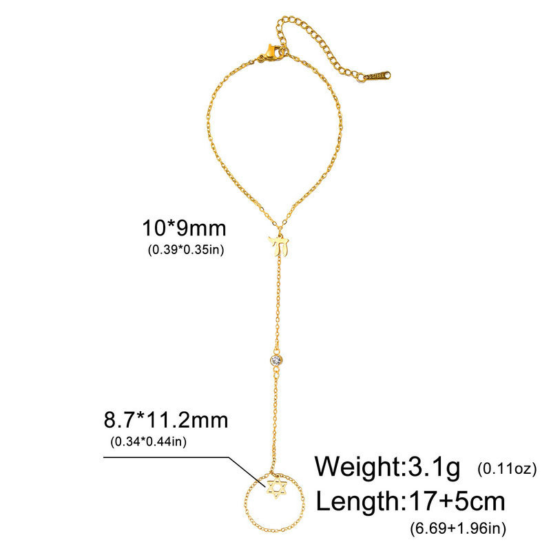 Jewish Star of David Hebrew Le - Jewelry & Watches Ltd 评论和价格