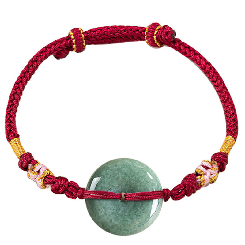 Green Myanmar Jadeite Donut Br - Jewelry & Watches Ltd 评论和价格