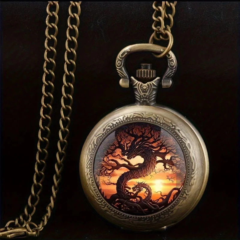 Mixed Pattern Vintage Pocket W - Vintage Pocket Watch 评论和价格