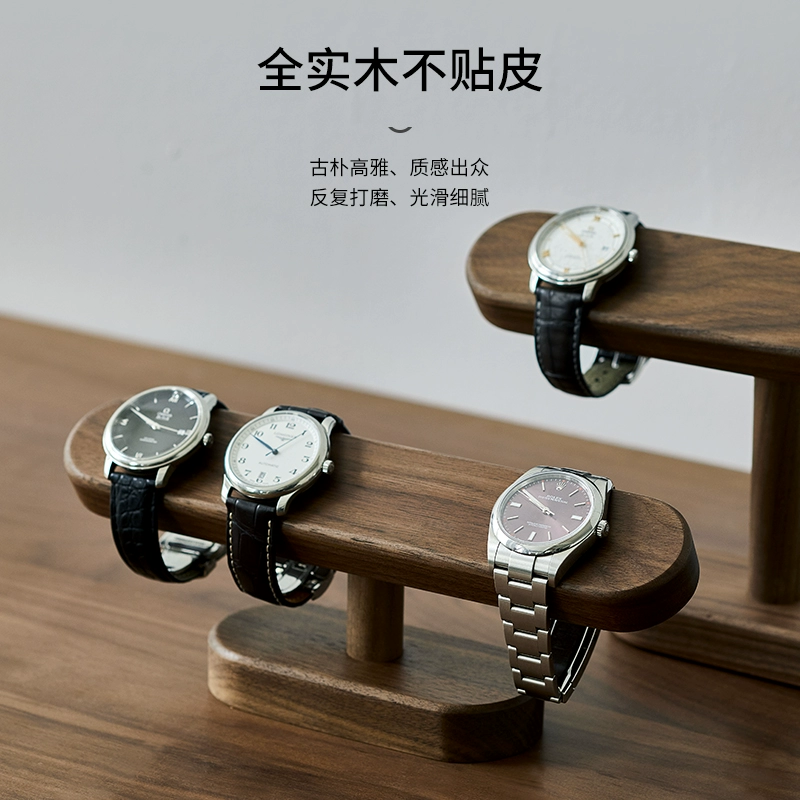 Black Walnut Wood Watch Holder - High Jewelry Watches 评论和价格