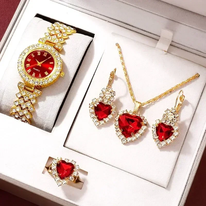 Golden Luxury Watch Women Ring - Jewelry Watches For Ladies 评论和价格