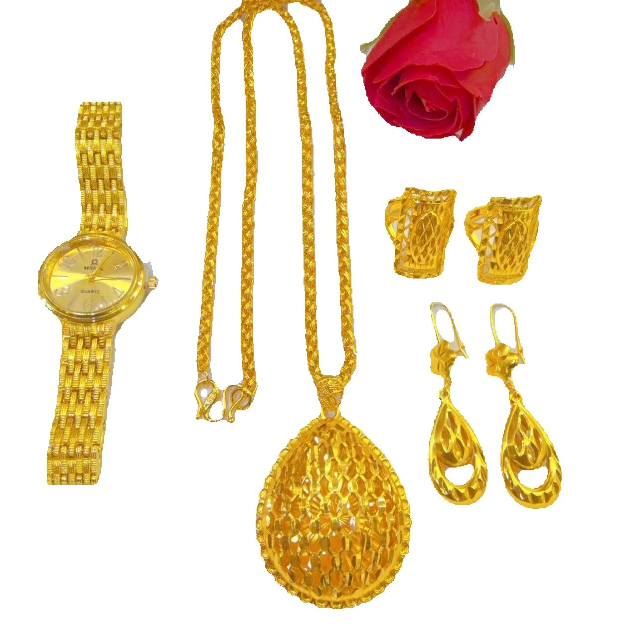 New Dubai Fashion High end 24K - High Jewelry Watches 评论和价格