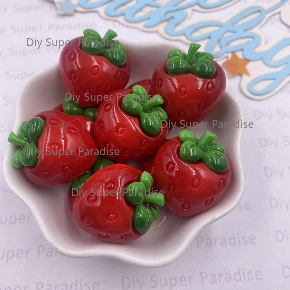 8PCS Resin Kawaii Colorful Red - Paradise Jewelry & Watches Dolphin Mall 评论和价格
