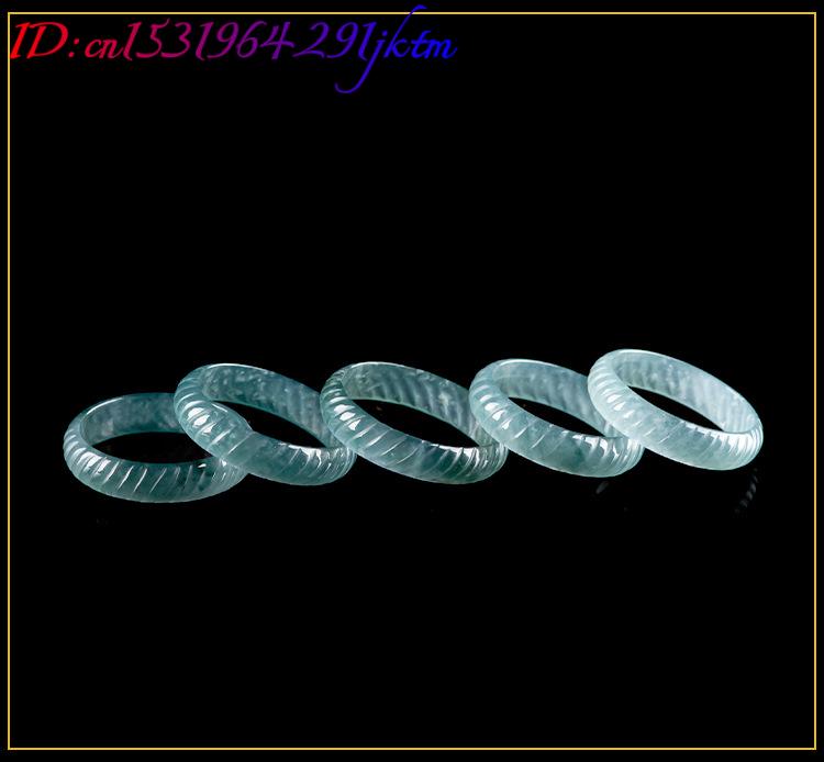 Blue Real Burmese Jadeite Ring - Jewelry & Watches Ltd 评论和价格