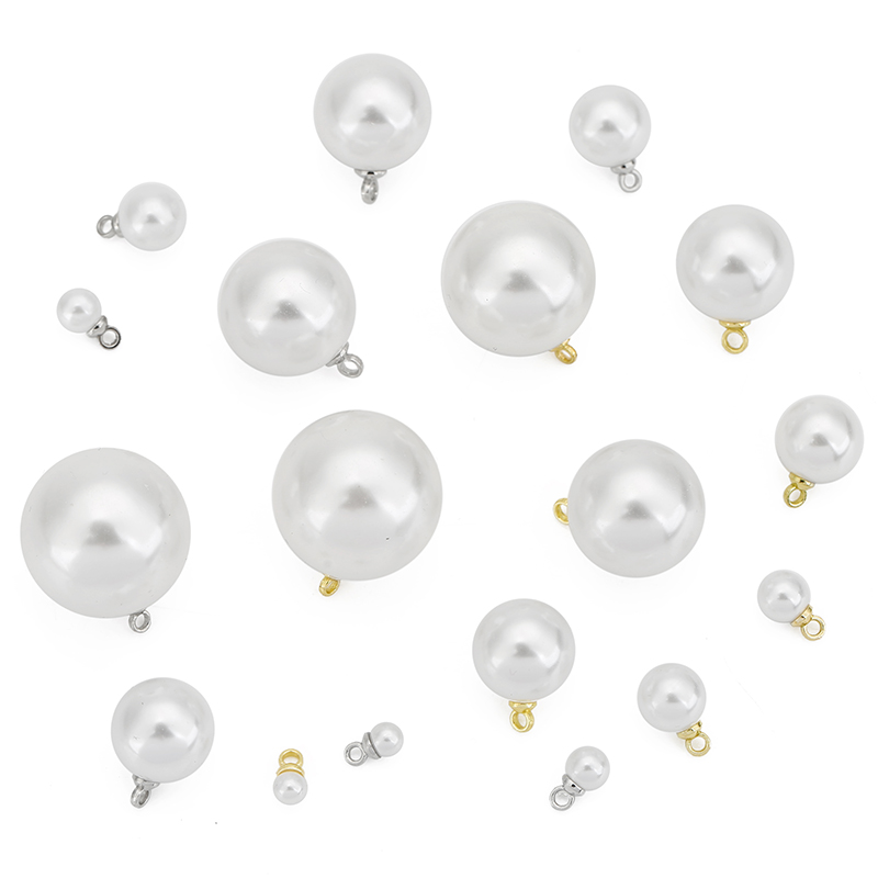 20pcs Imitation Pearl Beads Ea - Pearl Stud Earrings 评论和价格