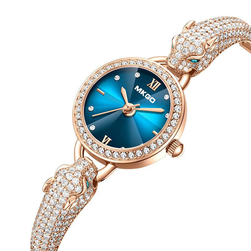 Women Watch Leopard Head Water - Jewelry Watches For Ladies 评论和价格