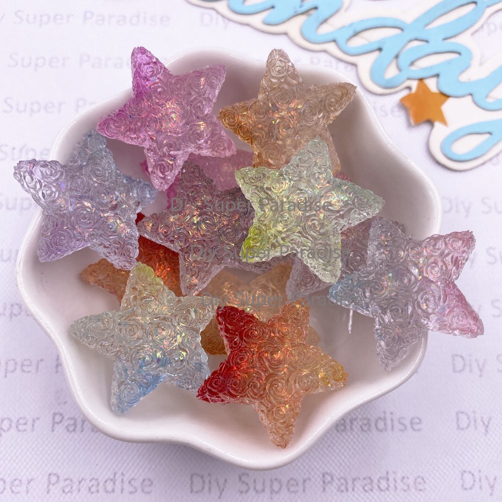 10PCS Resin Clear Candy Color  - Paradise Jewelry & Watches Dolphin Mall 评论和价格