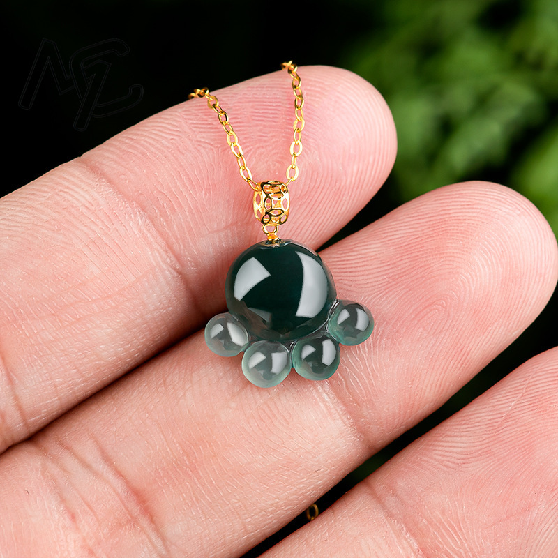 Natural Real Emerald Blue Wate - Jewelry & Watches Ltd 评论和价格
