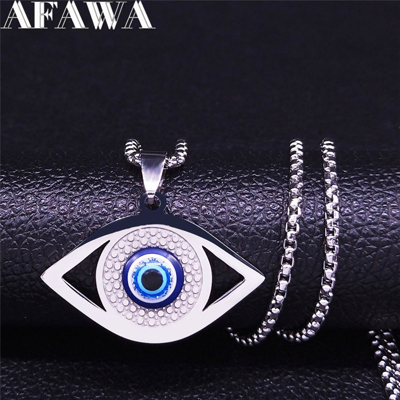 Islam Hamsa Evil Blue Eye Neck - Jewelry & Watches Ltd 评论和价格