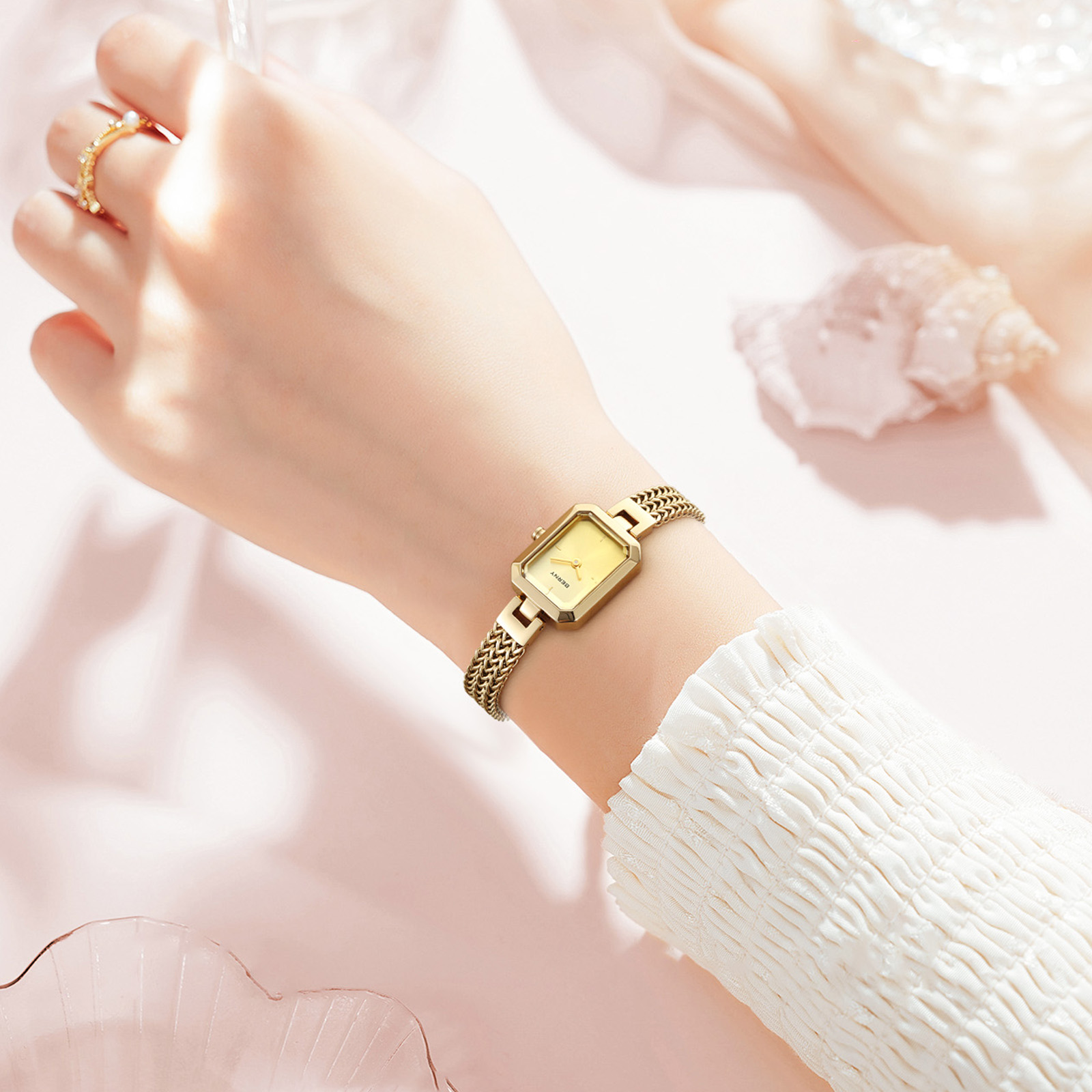BERNY Gold Watch for Women Min - Jewelry Watches For Ladies 评论和价格